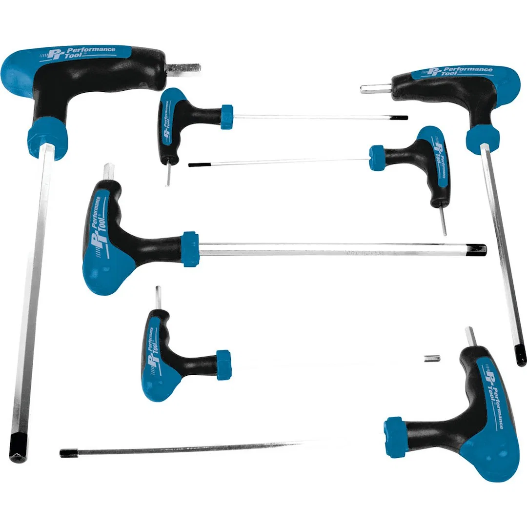 W1712 – PERFORM TOOL Allen Wrench, With 2.5 Millimeter/ 3 Millimeter/ 4 Millimeter/ 5 Millimeter/ 6 Millimeter/ 8 Mil...